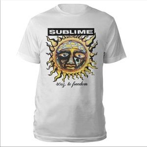 SUBLIME 40 OZ TO FREEDOM GRAPHIC ROCK TSHIRT